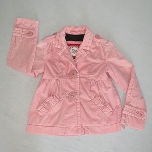 GAP Original Pink Peacoat. Size 6-7.